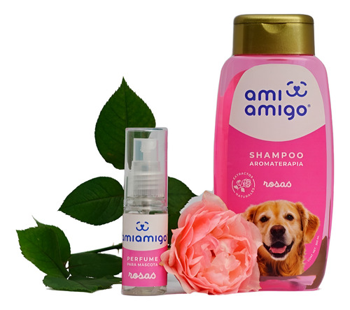 Amiamigo 2 En 1 Shampoo Y Acondicionador 300ml Pelo Corto