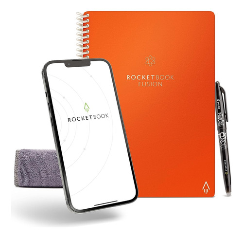 Cuaderno Inteligente Borrable Rocketbook Fusion Executive