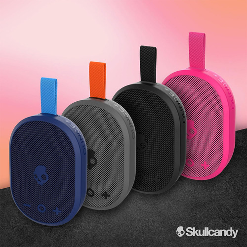 Skullcandy Bocina Bluetooth Portátil Resistente al Agua Ipx7 con Batería Color Azul oscuro
