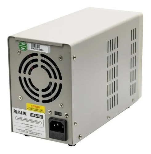 Imagem 3 de 4 de Fonte Alimentação Bancada Celular 32v 5a Hikari Hf-3205s