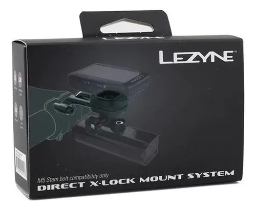 Soporte Lezyne Direct X Lock System Negro Kit