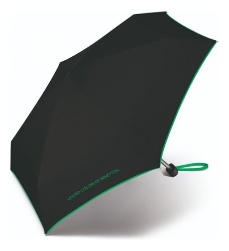 Guarda Chuva Ultra Mini Benetton 17cm Cor Preto