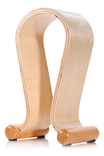 Soporte Para Auriculares, Soporte De Madera Blanca, Abedul,