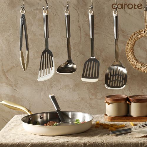 Conjunto De Utensilios De Cocina Carote 7pcs, Juego De Utens