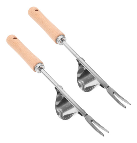 Desbrozadora Garden Edger De Acero Inoxidable, 2 Unidades
