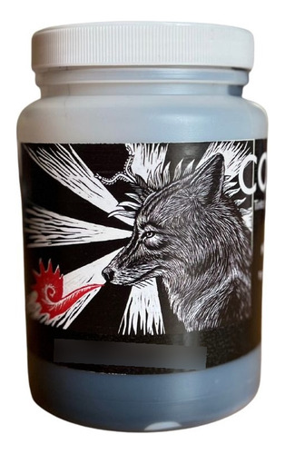 Imagen 2 de 3 de Tinta Coyote Para Grabado, Presentación 1 Kilo
