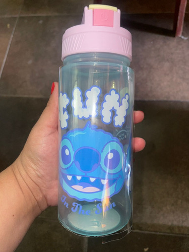 Botella Agua Stitch Switch 400 Ml Vibes