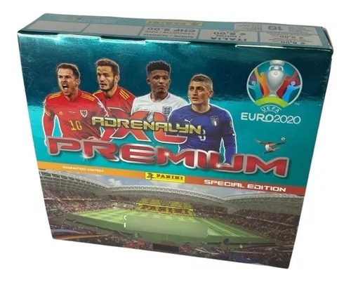 Caja De Cartas Adrenalyn Uefa Euro 2020 Premium.