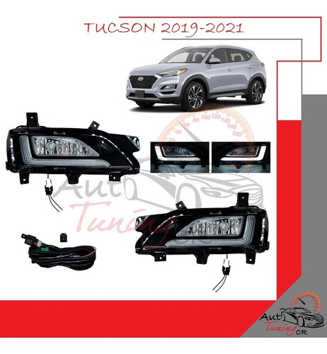 Halogenos Drl Hyundai Tucson 2019-2021
