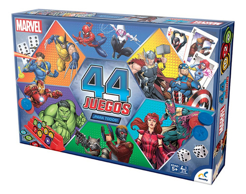Set 44 Juegos De Mesa Marvel Juegos Para Niños