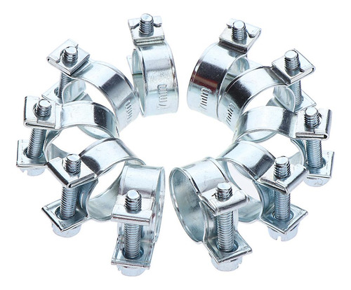 20 Piezas Mini Abrazaderas De Manguera De Combustible Kit