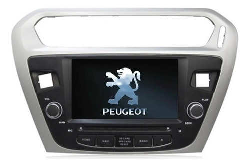 Estereo Peugeot 301 2012-2018 Dvd Touch Gps Bluetooth Radio