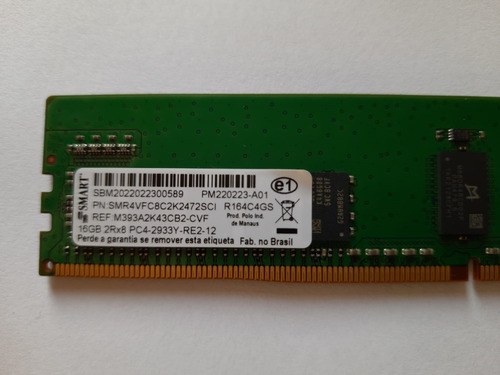 Imagem 2 de 3 de Memória P/n P03050-091 Hp Hpe 16-gb Dual Rank X8 Ddr4-2933