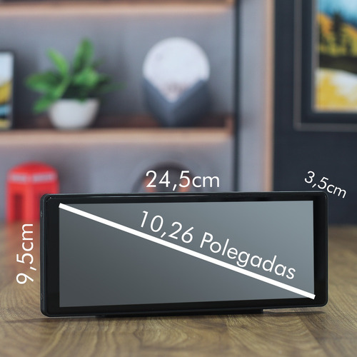 Central Multimidia Portatil Carplay Android Auto Universal