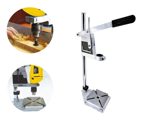 Imagen 3 de 5 de Soporte Vertical Para Taladro 60 Mm Medidas Universal Hierro