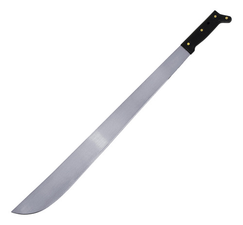 Machete Troquelado Con Mango Negro Recto 14 Surtek