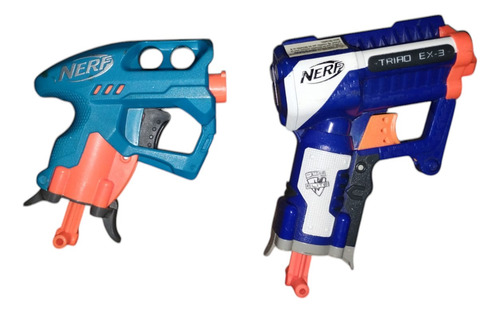 Pistolas Juguetes Nerf Boom Hidrogel Y Balines De Plastico. (Usado)