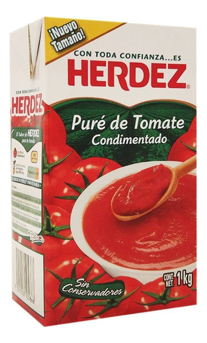 Puré De Tomate Del Fuerte Condimentado 1 Kg