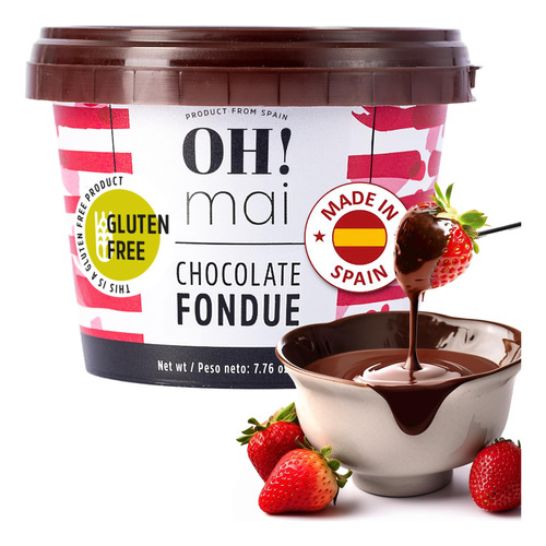 Oh! Mai Gourmet - Tarro De Salsa De Chocolate Derretido, Dul