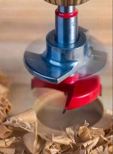 Imagen 7 de 10 de Mecha Forstner 20 Mm Con Tope Para Bisagra Cazoleta Guiller