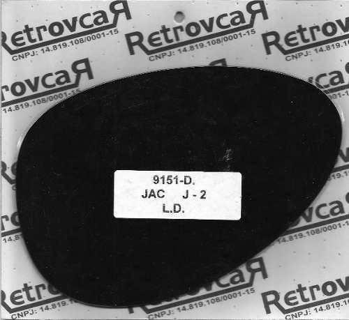 Lente Espelho Retrovisor Jac J2 J-2