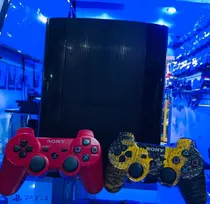 Comprar Ps3 Súper Slim 500 Gb+100 Juegos Digitales+2 Controles.
