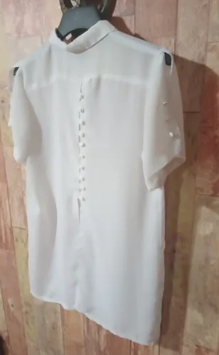 Camisa traslucida hotsell