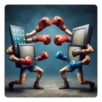 Comprar Mousepad Batallas Tecnologicas Celulares Vs Televisores C3