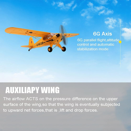 A160 Avión Rc Modo 3d6g 5 Canales Avión Rc Acrobático Para A