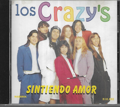 Los Chicos Crazys Album Sintiendo Amor  Magenta Cumbia Retro