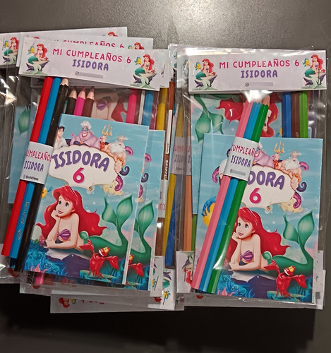 12 Libritos Para Colorear Personalizados +creyones O Lápices
