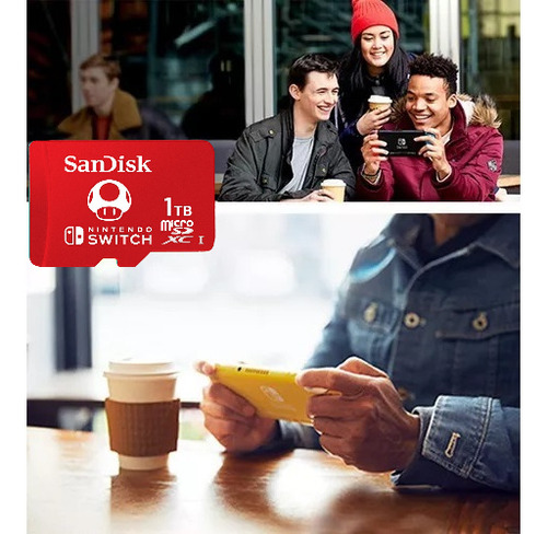 Tarjeta De Memoria Sandisk Sdsqxao-1024g-gnczn Nintendo Switch 1tb