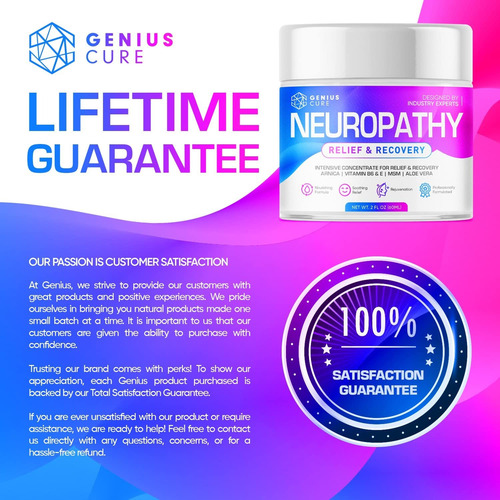 Neuropathy Nerve Pain Relief Cream - Maximum Strength Relief
