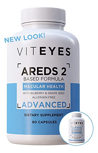 Viteyes Classic Areds 2 Advanced Macular Health Formula Caps