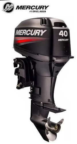 Imagen 5 de 6 de Motor Mercury 40 Elo Super 2 Tiempos.