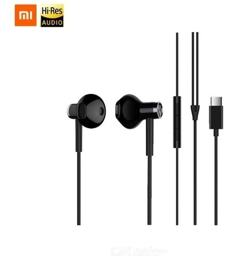 Auricular Tipo C M Libres Control Earbuds Xiaomi Huawei Moto Xiaomi Dinámicos Bre02jy