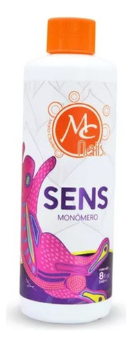 Monomero Mc Nails, Líquido Acrílico 8 Onzas Para Uñas. 240ml