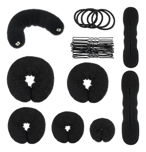 Juego De 34 Piezas Para Moños En Forma De Dona Con Moldes Y