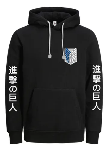 comprar Saco Buso Buzo Hoodies Attack On Titan Legion Espalda