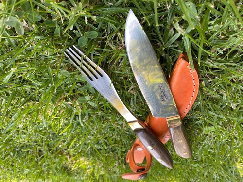 Juego Cuchillo Tenedor J009/cuchillosartesanales