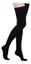 Comprar Calcetas Largas Negras Sobre La Rodilla Mujer Medias Largas