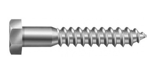 Kit Parafusos 5/16x65 E Buchas Plástica Barra Fixa Mista 6un