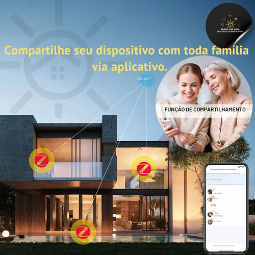 Sensor Abertura De Porta E Janela Zigbee Inteligente Jwcom
