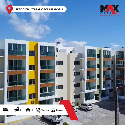 Apartamentos En Venta Ubicado En El Residencial Terrazas Del Mirador, Santo Domingo Este, Zona Oriental 