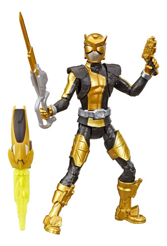 Power Rangers Figura De Acción Beast Morphers - Gold  Ranger