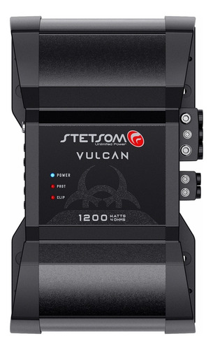 Modulo Stetsom 1200 Vulcan 1200w Rms 1canal Som Automotivo 
