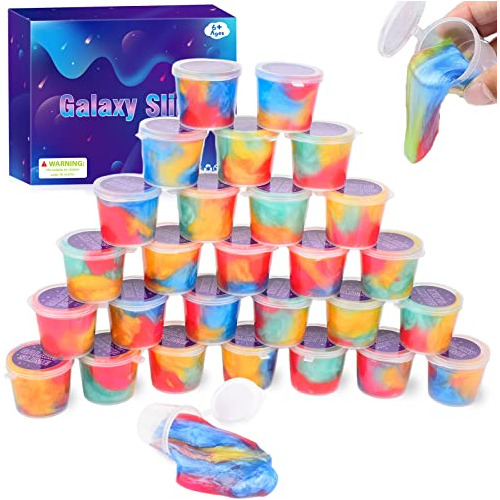 Kit De Slime, Paquete De 28 Slimes Galaxy Granel Fiesta...