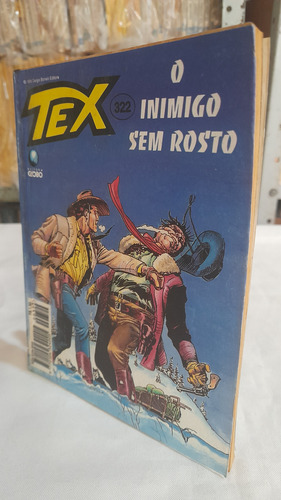 Revista Hq Gib Tex N° 322: O Inimigo Sem Rosto - Globo 1996 (Usado)