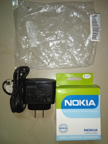 Cargador Nokia 6101 Punta Fina 5 Dls