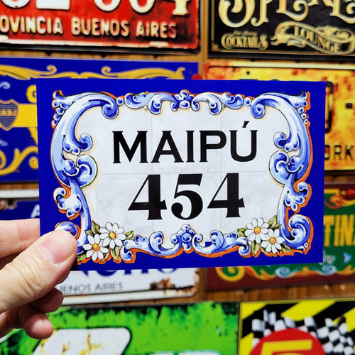 Carteles De Chapa Personalizados Con Tu Direccion